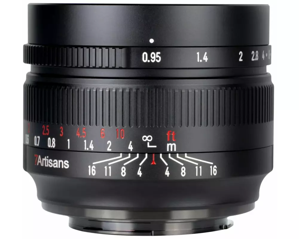 7Artisans Festbrennweite 50mm F/0.95 – MFT