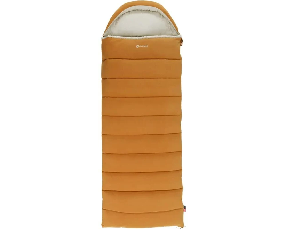 Outwell Schlafsack Caldera Lux – Left zipper Polyester, Gelb