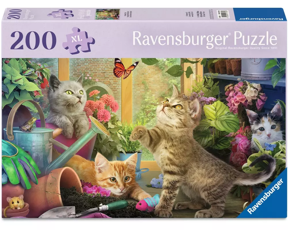 Ravensburger Puzzle Verspielte Kätzchen 200 XL Teile