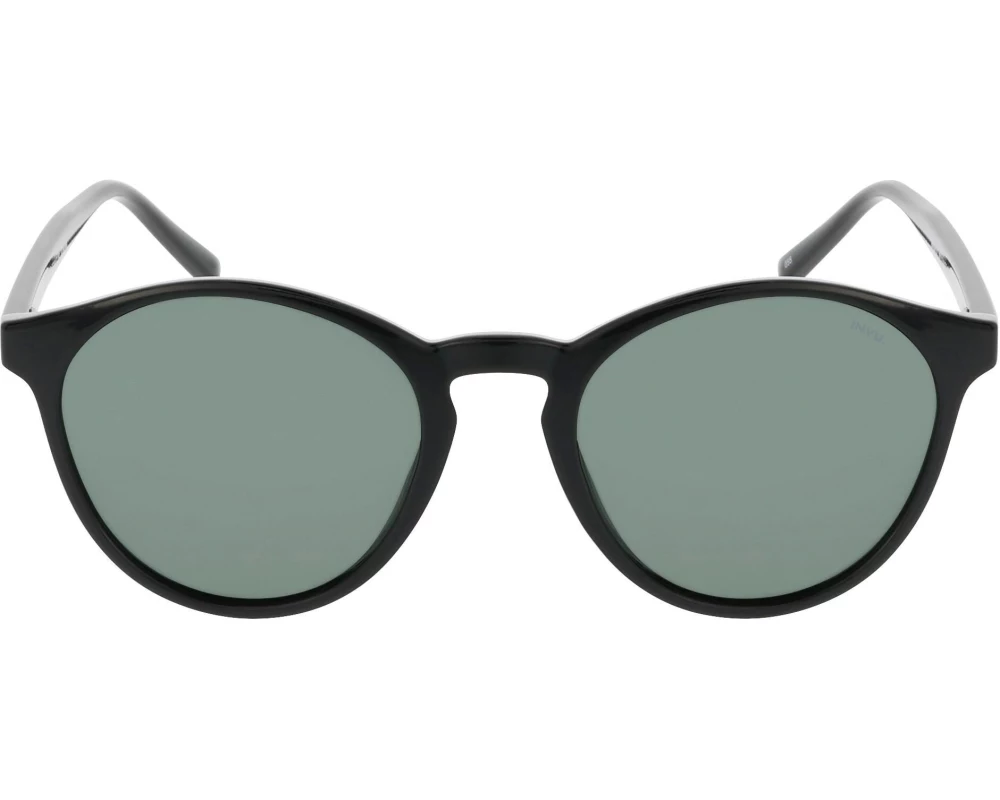 INVU. Sonnenbrille Bogota Black, polarisiert mit Etui