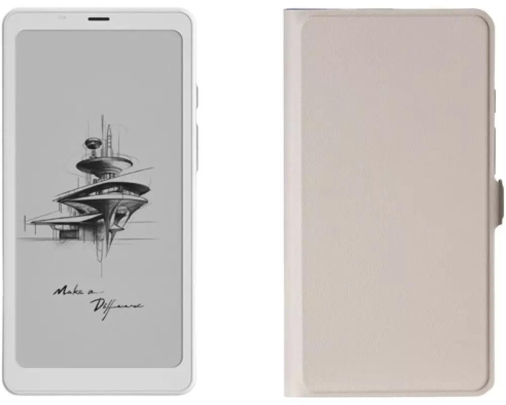 Onyx E-Book Reader BOOX Palma Bundle Weiss, Palma Case