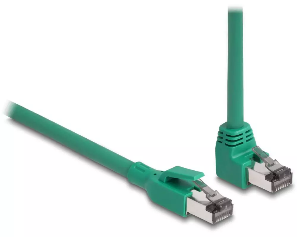 Delock Patchkabel PROFINET Cat 6, SF/UTP, 5 m, Grün