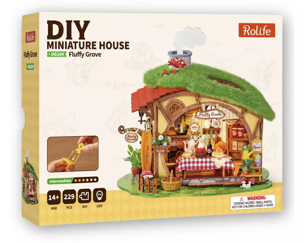 Rolife Rolife Fluffy Grove Miniaturhaus Holz