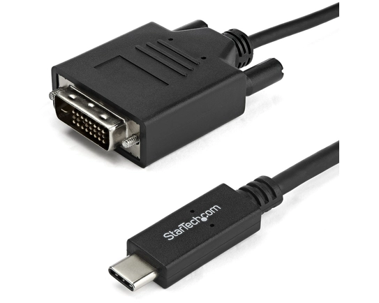 StarTech.com 6.6 ft / 2 m USB-C to DVI Cable
