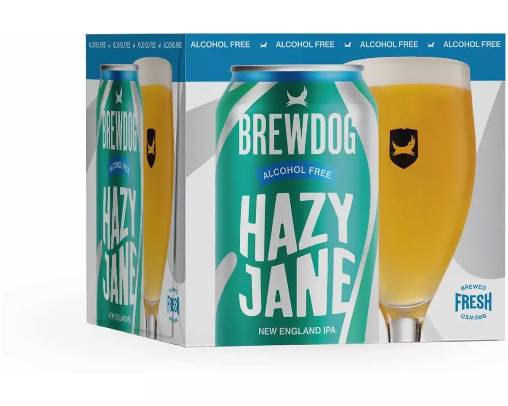 BrewDog Hazy Jane alkoholfrei 4 x 0.33 l