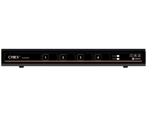 Vertiv SC940DPH-400 Tastatur/Video/Maus (KVM)-Switch Schwarz