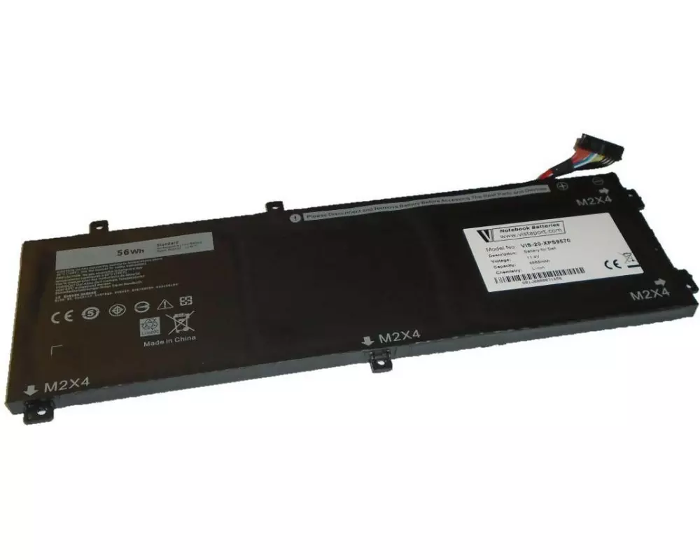 Vistaport Akku für XPS 9560/9570/9570 mit DVD Laufwerk