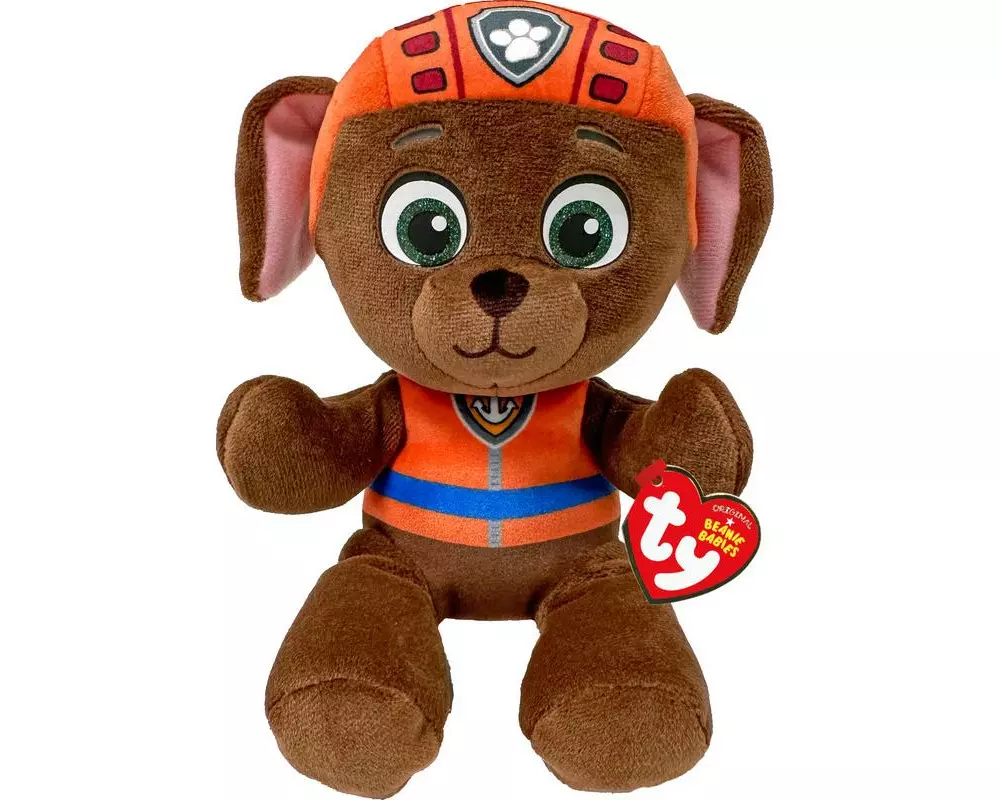 Ty Plüsch Paw Patrol Zuma 20 cm, Braun, Orange