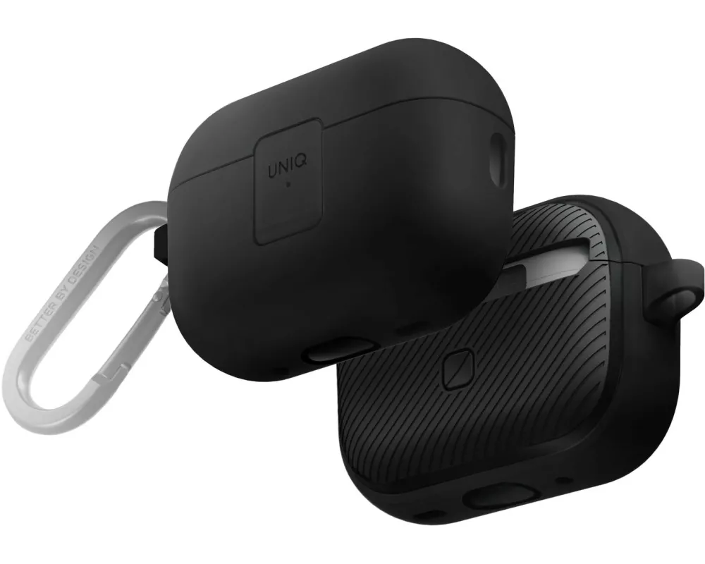 Uniq Transportcase Clyde AirPod Pro Case 2nd Generation Schwarz