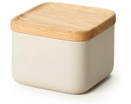 Continenta Keramik Vorratsdose 8 cm 0.88 l, Sand