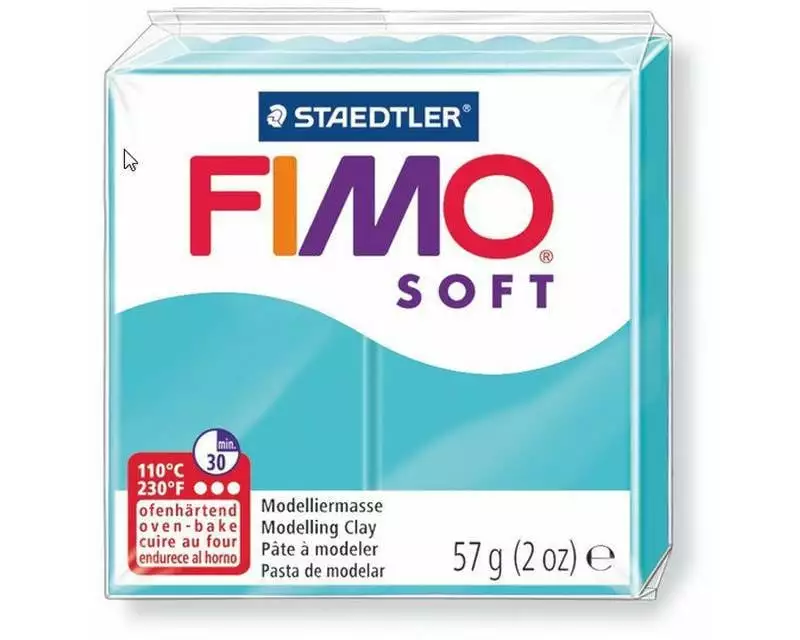 Fimo Modelliermasse Soft Hellblau
