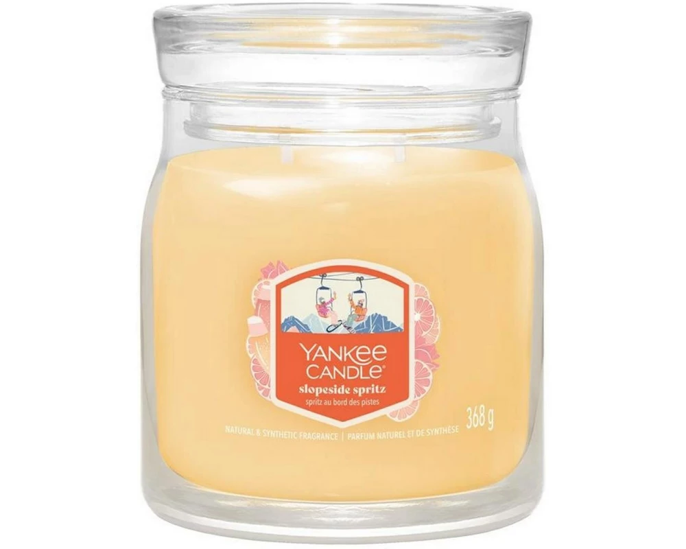 Yankee Candle Signature Duftkerze Slopeside Spritz Medium Jar