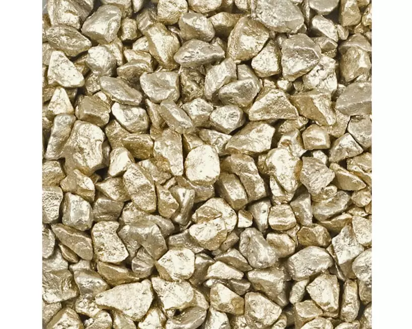 Ambiance Dekosteine Champagner Gold, 500 ml