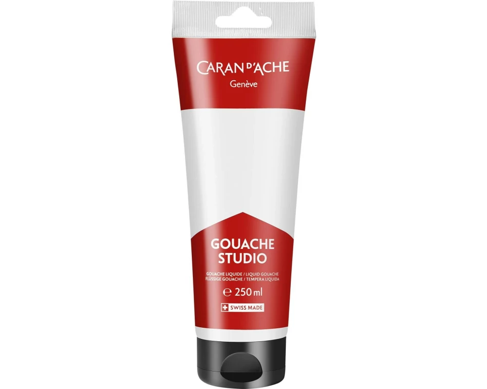 Caran d'Ache Wasserfarbe Gouache Studio 250 ml, Weiss