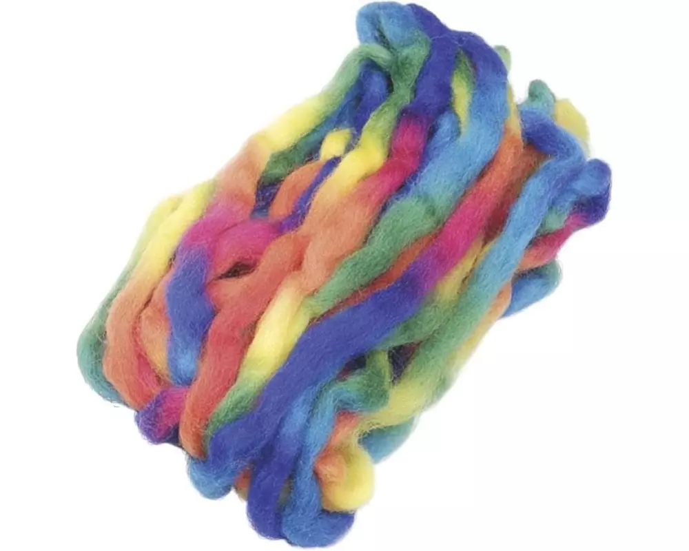 Heyda Filzwolle Space 25 g, Regenbogen