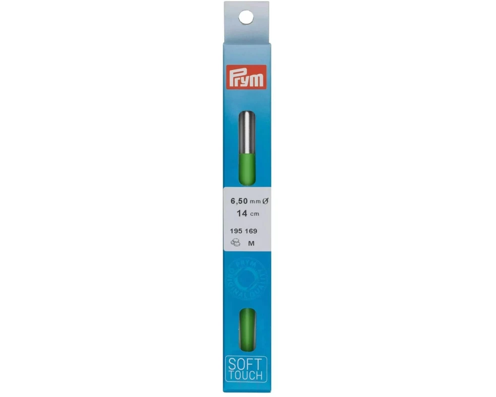 Prym Häkelnadel Softgriff, 6.5 mm Grün