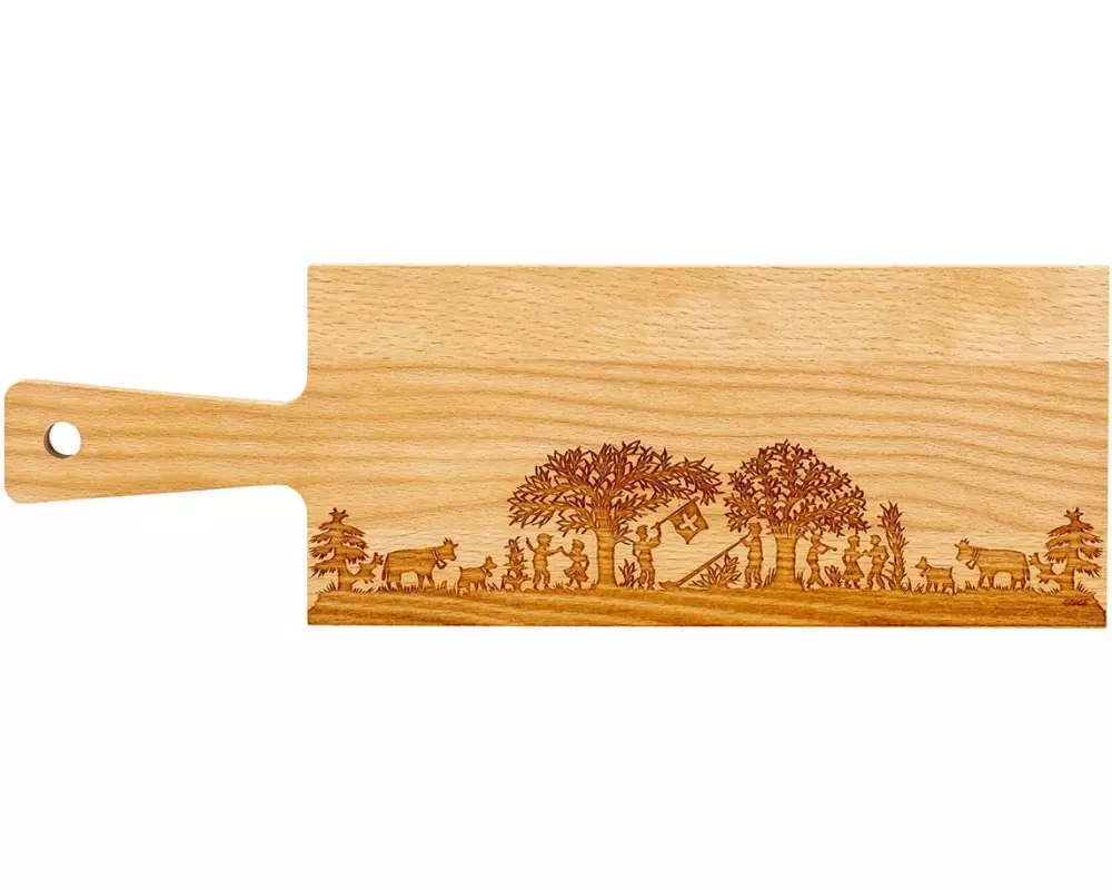 Kadastar Schneidebrett Bergchilbi 14 cm x 13 cm