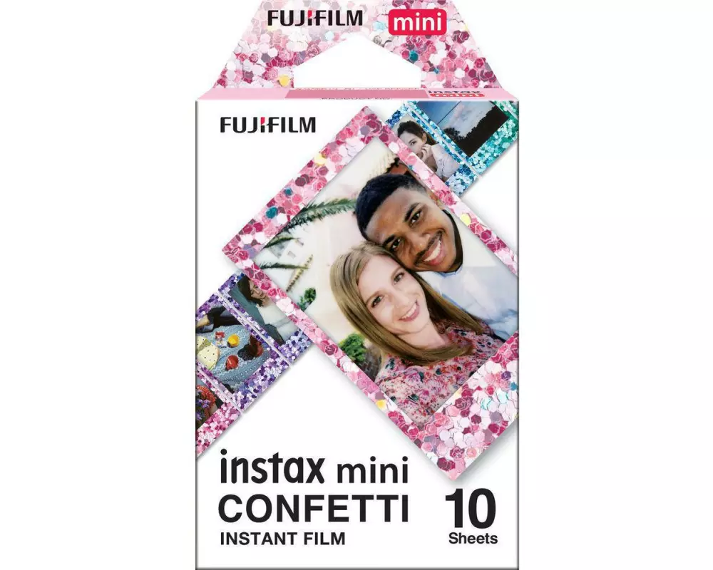 Fujifilm Instax Mini 10 Blatt confetti