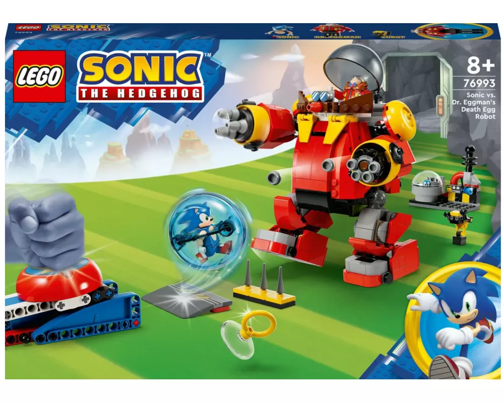 LEGO® Sonic Sonic vs. Dr. Eggmans Death Egg Robot 76993
