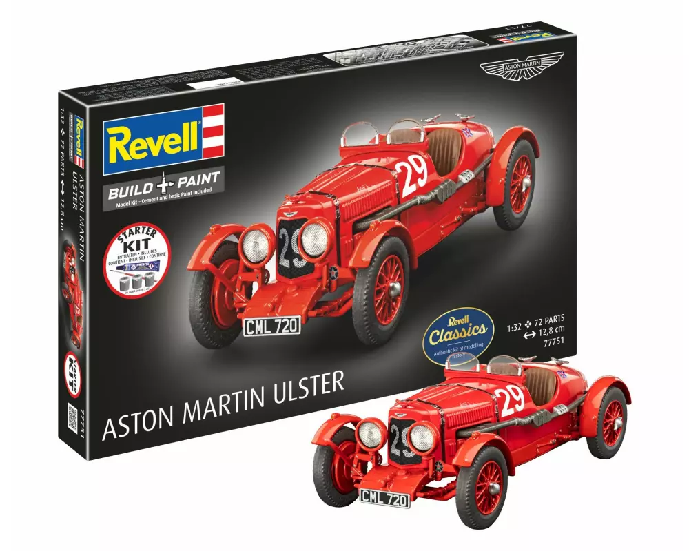 Revell Starter Kit Aston Martin Ulster 1:32
