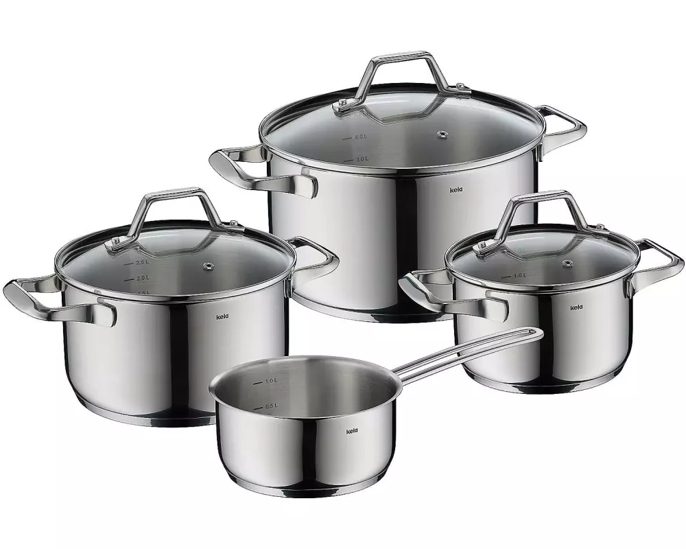 Kela Kochtopf-Set Lucca 4-teilig