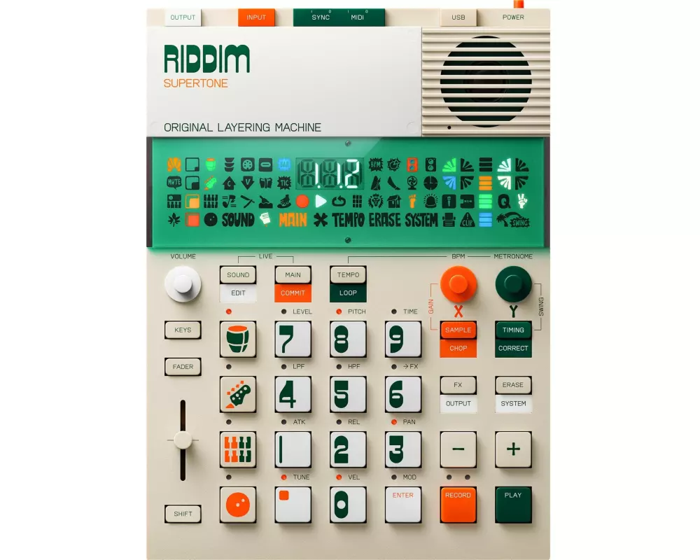 Teenage Engineering Sample-Player EP-40 Riddim