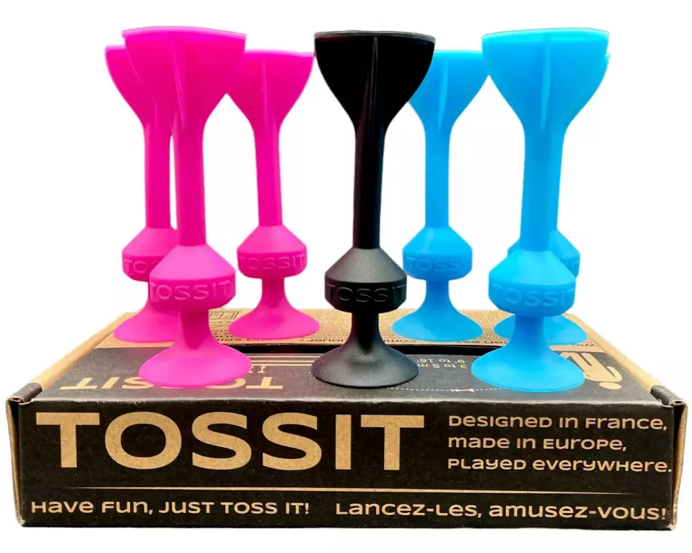Tossit Saugnapf-Darts Pink / Blau
