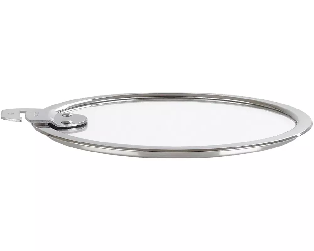 Cristel Topfdeckel Strate 22 cm, Flach