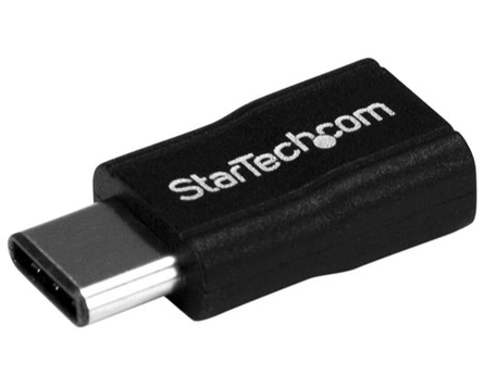 StarTech.com USB C to USB Micro B â€" USB Type C to USB M / F â€" USB 2.0 â€" USB C Connector â€" USB-C to USB Micro B Adapter