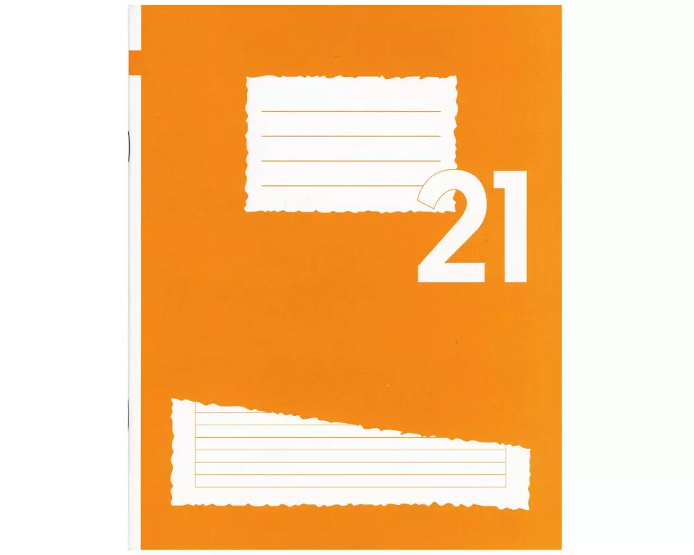 office focus Schulheft FSC E5, Liniert, Orange, 10 Stück