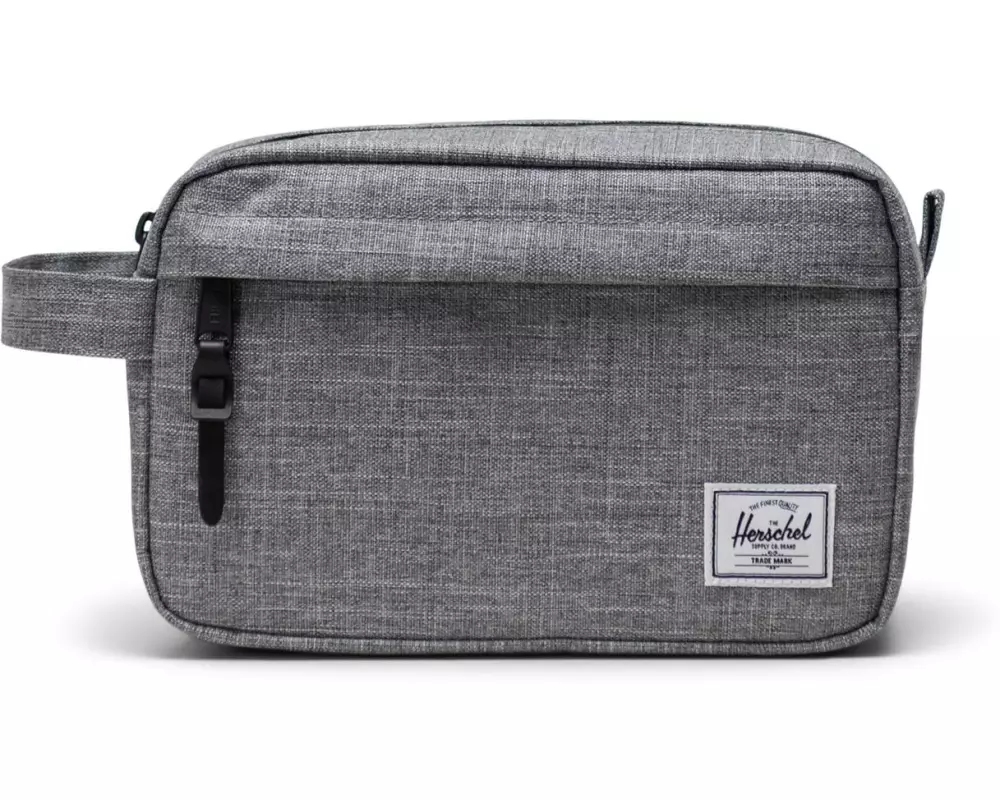 Herschel Necessaire Chapter Travel Kit - Raven Crosshatch