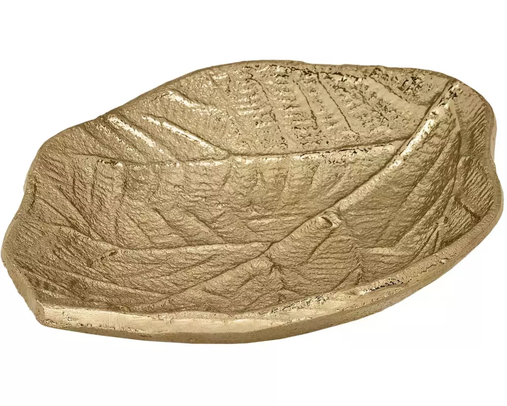 EGLO Dekoschale Blatt Forleyet Gold