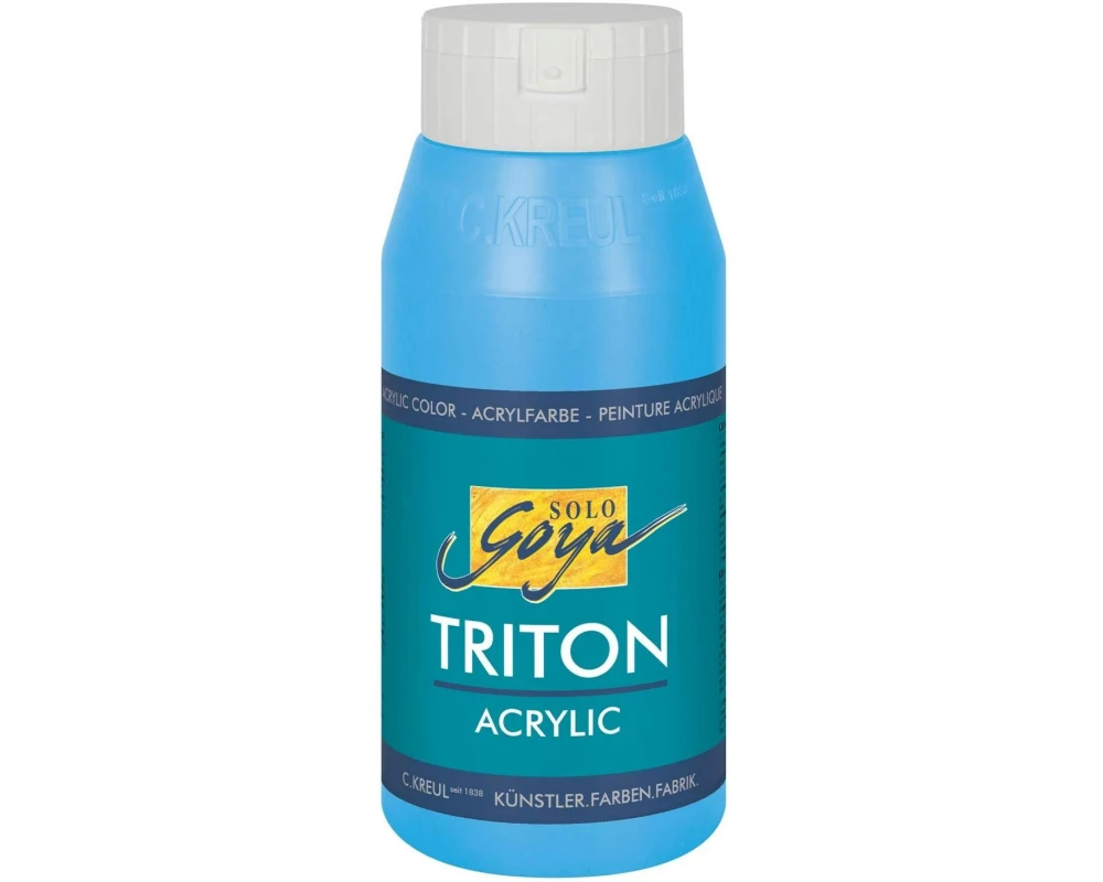 Kreul Acrylfarbe Triton Acrylic Liquid Lichtblau 750 ml
