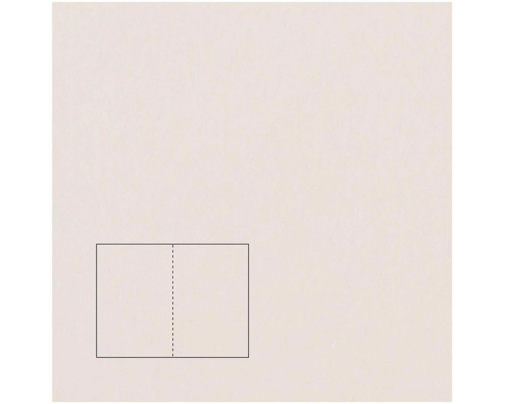 Rico Design Paper Poetry Essentials Klappkarte A5, Sand