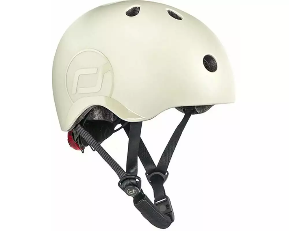 Scoot and Ride Kinderhelm Weiss, S-M