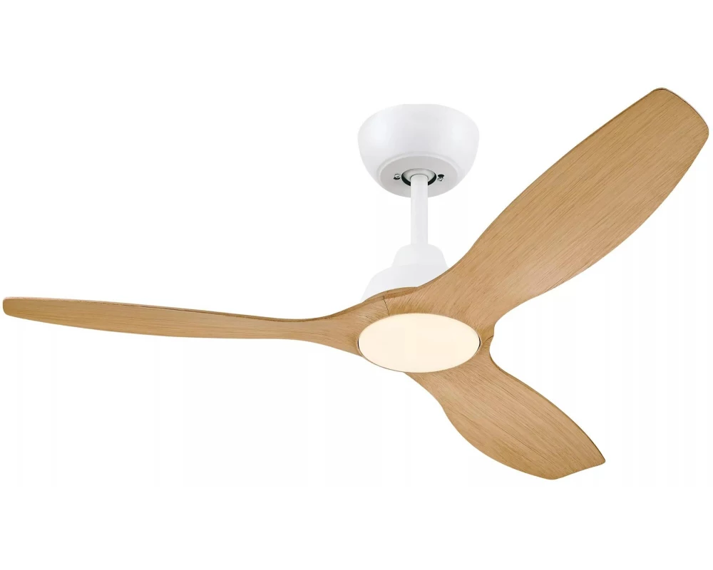 Philips Olas LED Weiss Holzoptik 132 cm dimmbar