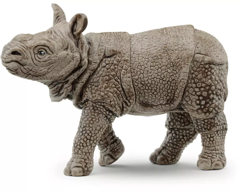 Schleich Spielzeugfigur Wild Life Panzernashorn Baby