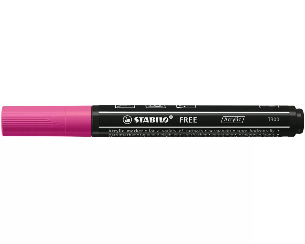 STABILO Acrylmarker Free Acrylic T300 Lila