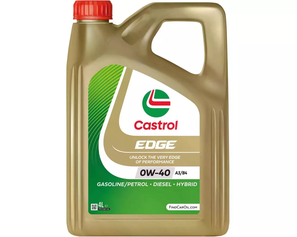 Castrol Motorenöl EDGE 0W-40 A3/B4, 4 l