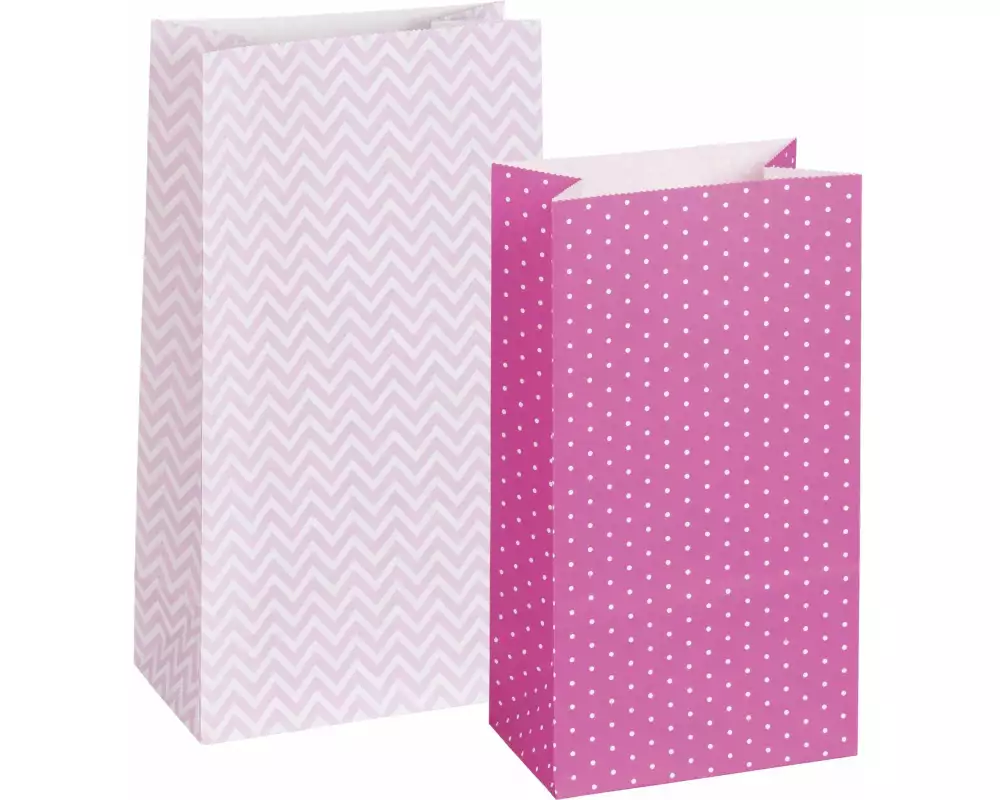 Heyda Geschenktüte 12 Stück Pink