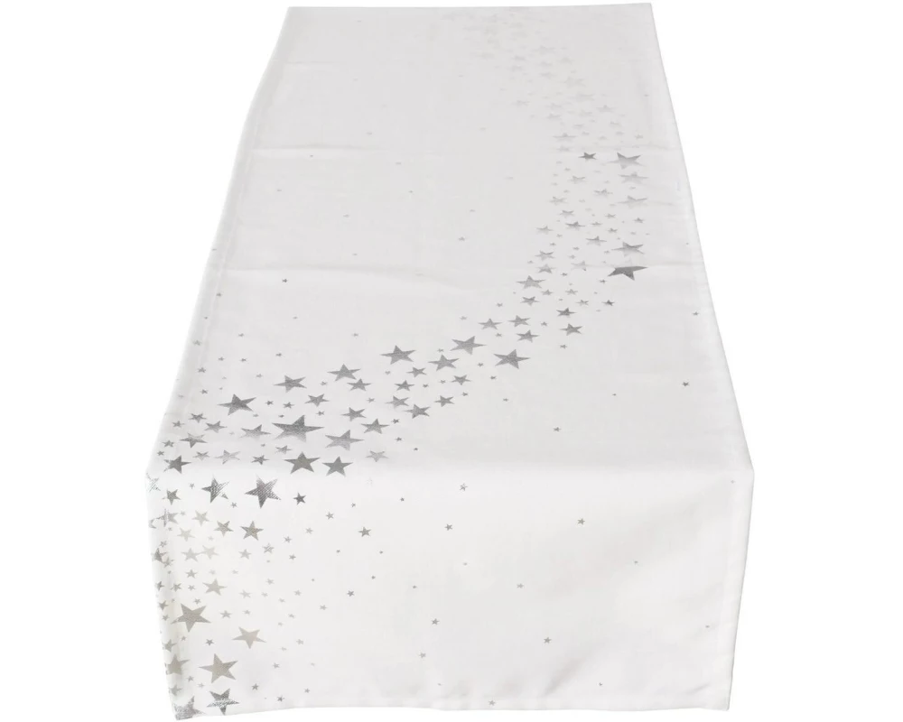 Boltze Tischläufer Luminous Textil, 140 x 40 cm