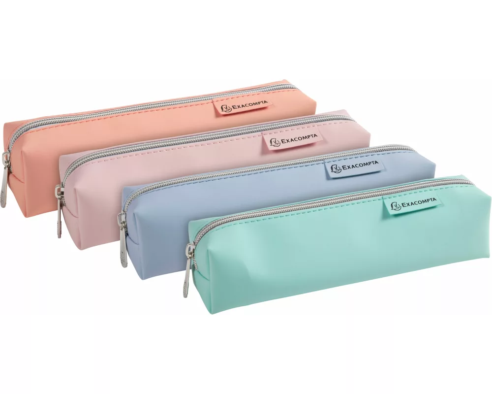 EXACOMPTA Schlamperetui Aquarel eckig 52580E ass. 22.5x5cm