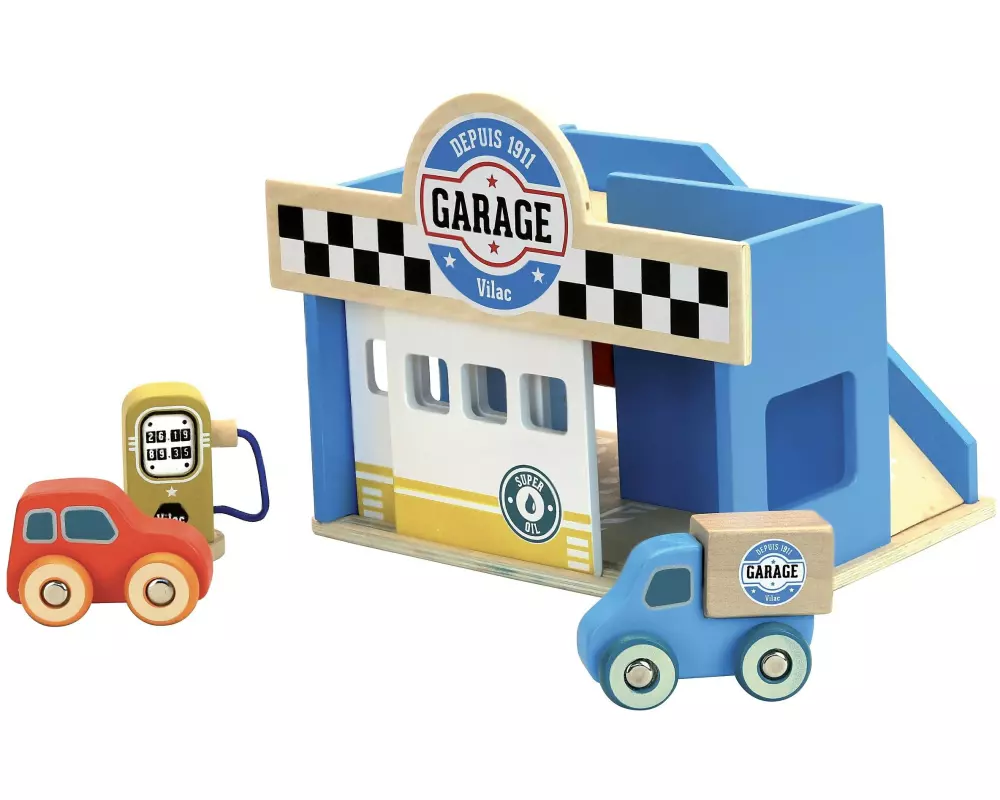 Vilac Spielzeuggarage klein