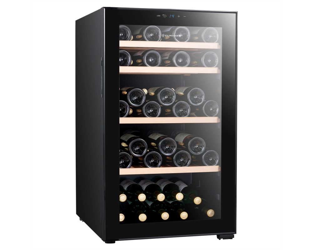Climadiff Weinkühlschrank CEPAGE52F, Freistehend, 1 Zone, 52 Flaschen