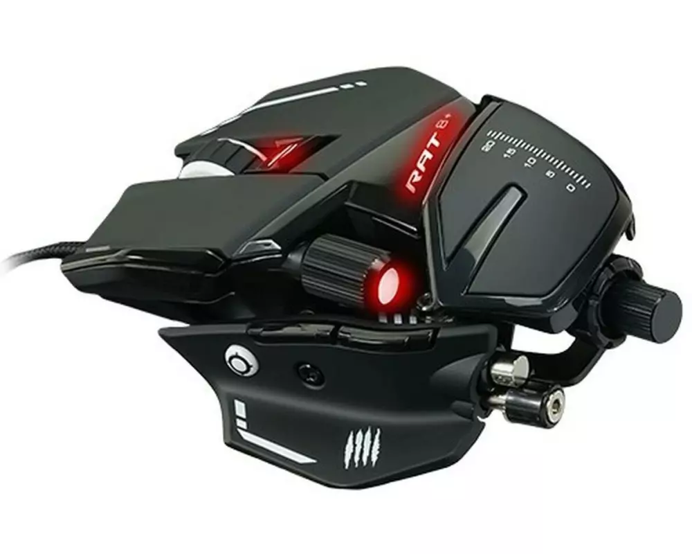 MadCatz Gaming-Maus R.A.T 8+ Schwarz