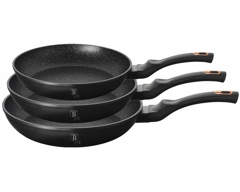 Berlinger Haus Bratpfannen Set Ø 20/24/28cm Black Rose Edition
