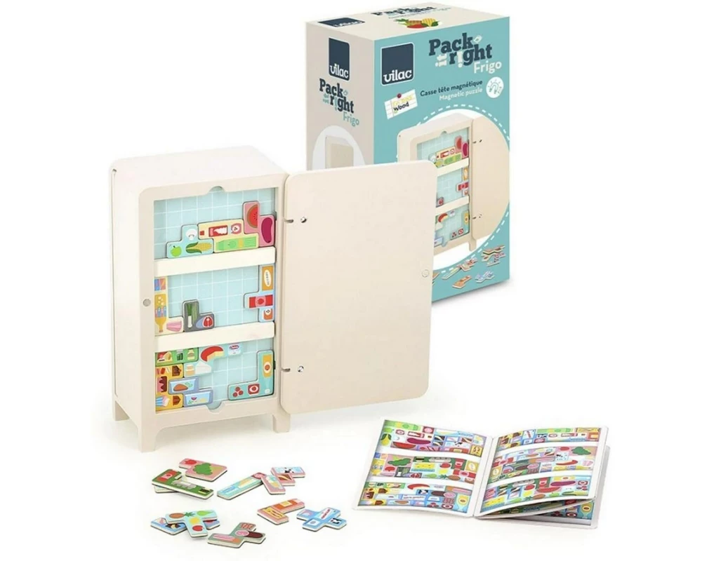 Vilac Logikspiel Kühlschrank