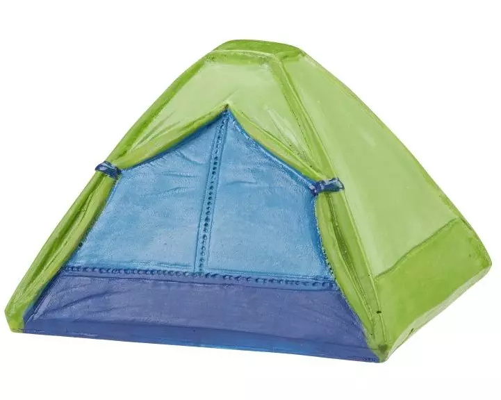 HobbyFun Mini-Utensilien Zelt 5.5 x 4.2 cm