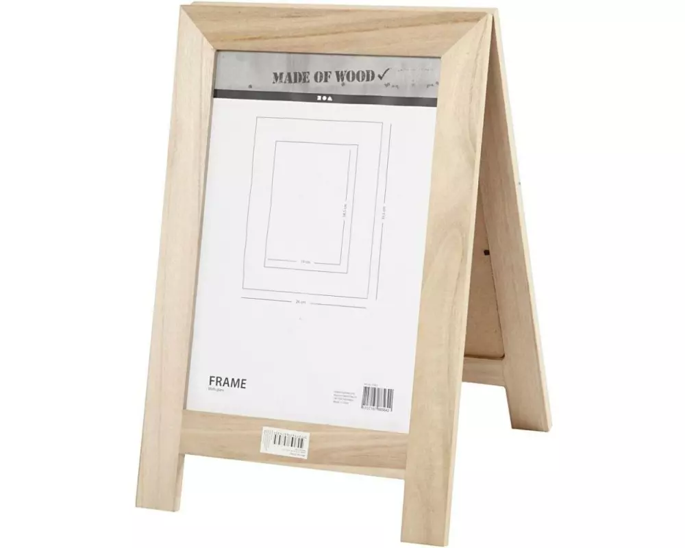 Creativ Company Holzartikel Präsentationstafel 40 x 26 cm, 1 Stück