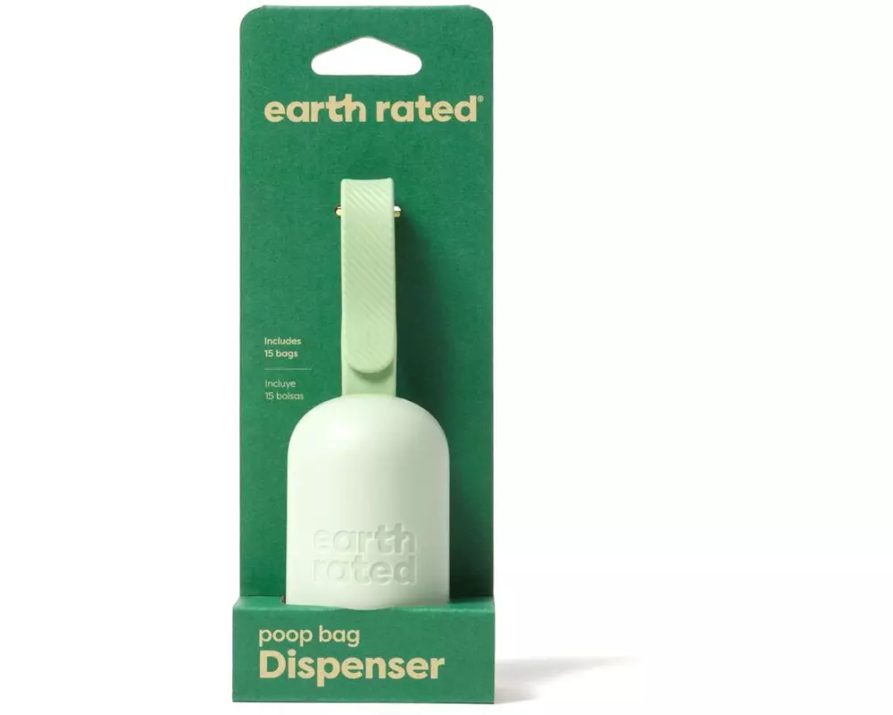 Earth Rated Beutelspender inkl. 15 Kotbeutel – ohne Duft